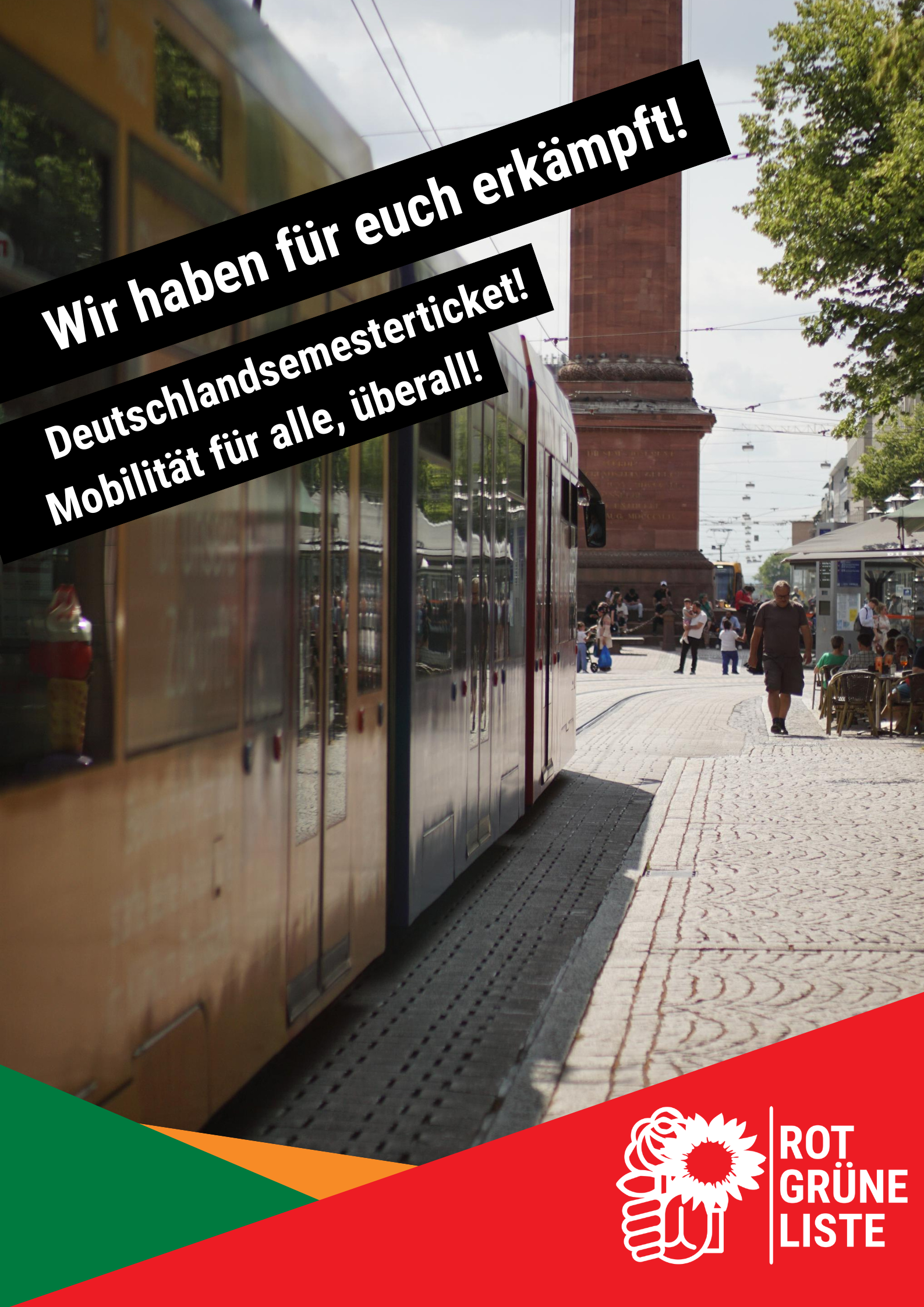 Plakat: Deutschlandticket